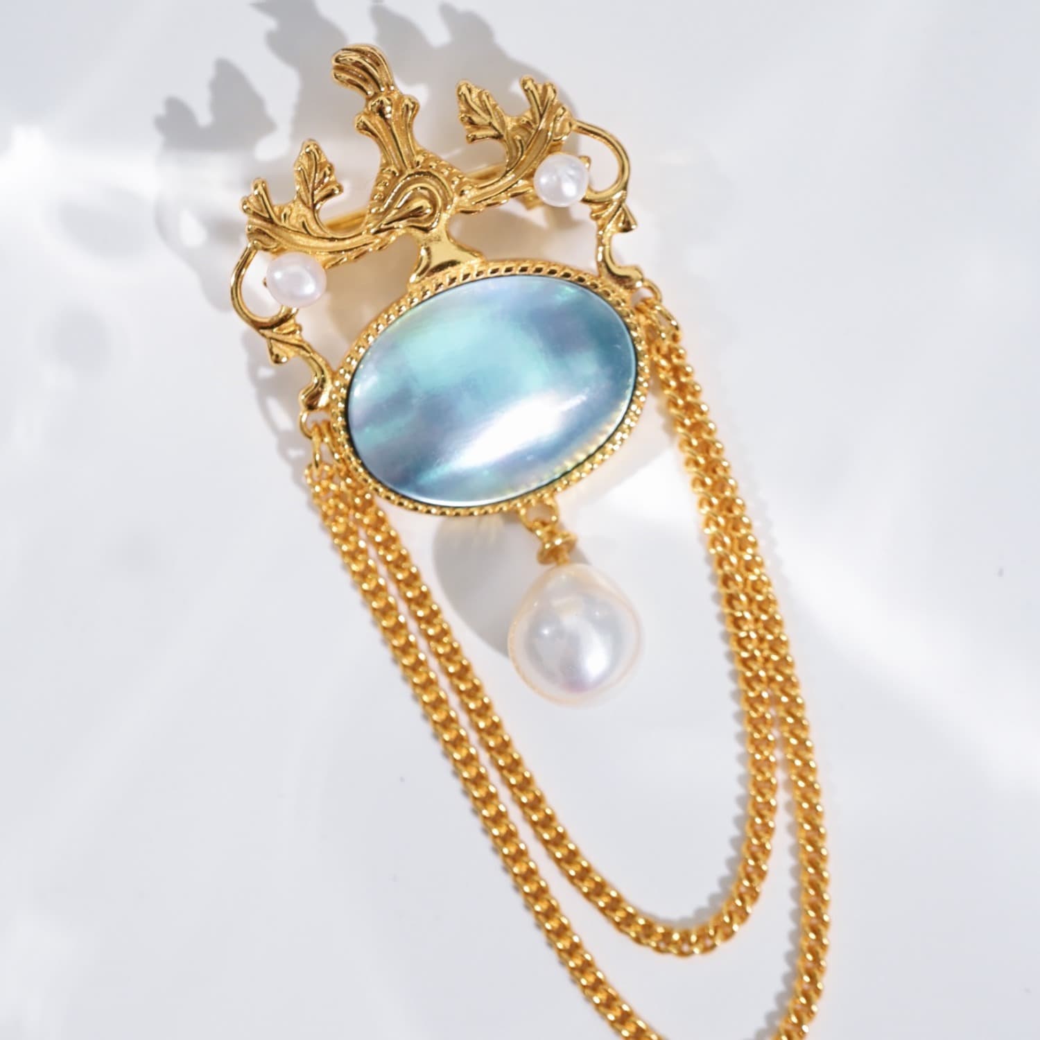 Baroque Heritage Brooch – Shiny & Co Jewellery